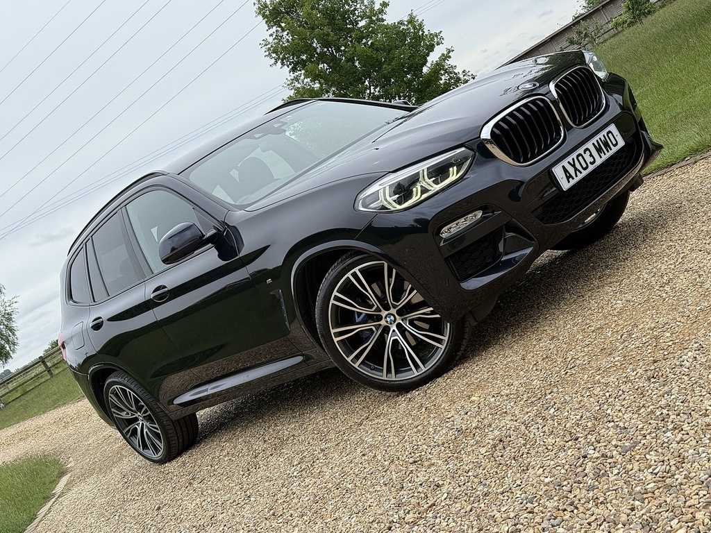 BMW X3 30D M Sport Black
