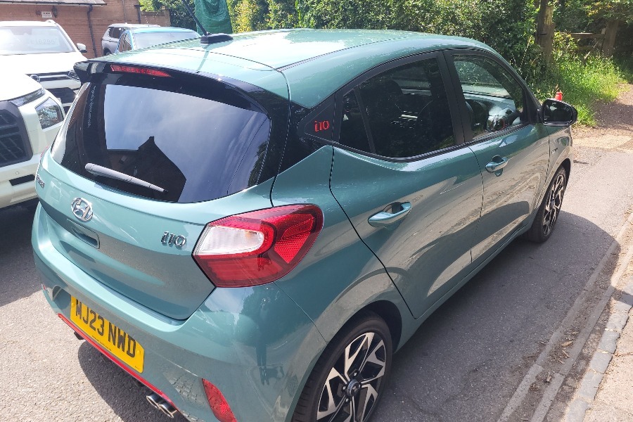 Hyundai I10 Hatchback 1.0 T Gdi N Line Hatchback Petro Green #5