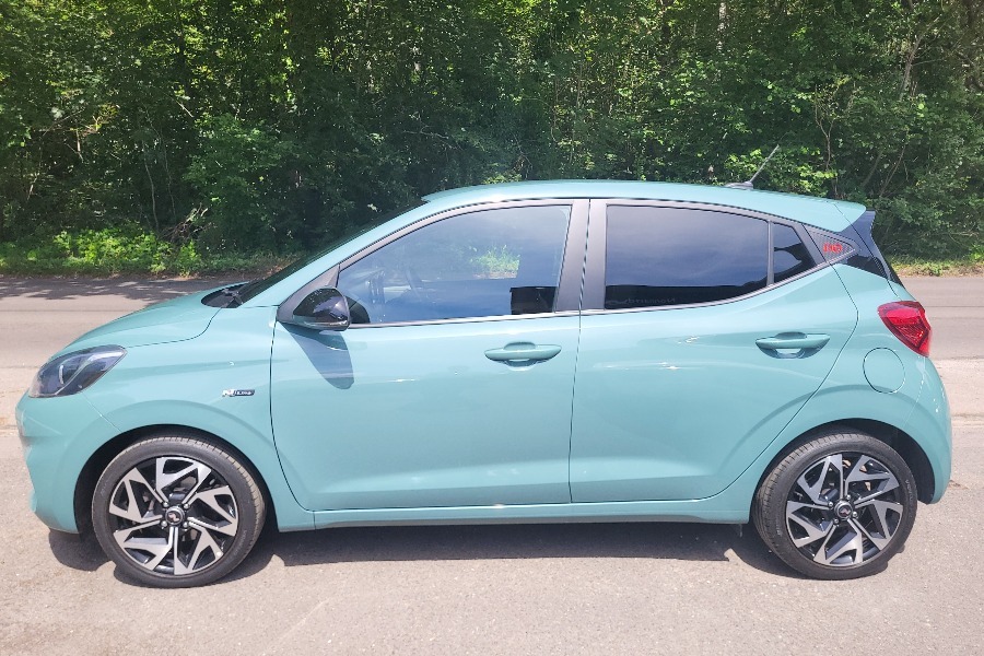 Hyundai I10 Hatchback 1.0 T Gdi N Line Hatchback Petro Green #2