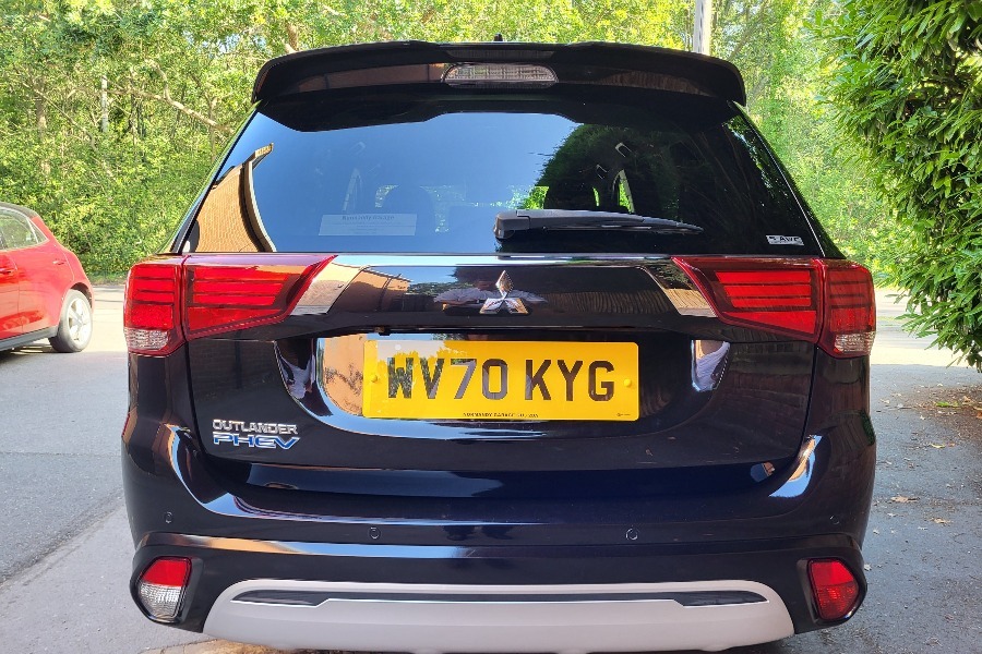 Mitsubishi Outlander Suv 2.4H Twinmotor 13.8Kwh Dynamic Suv Pet Black #5