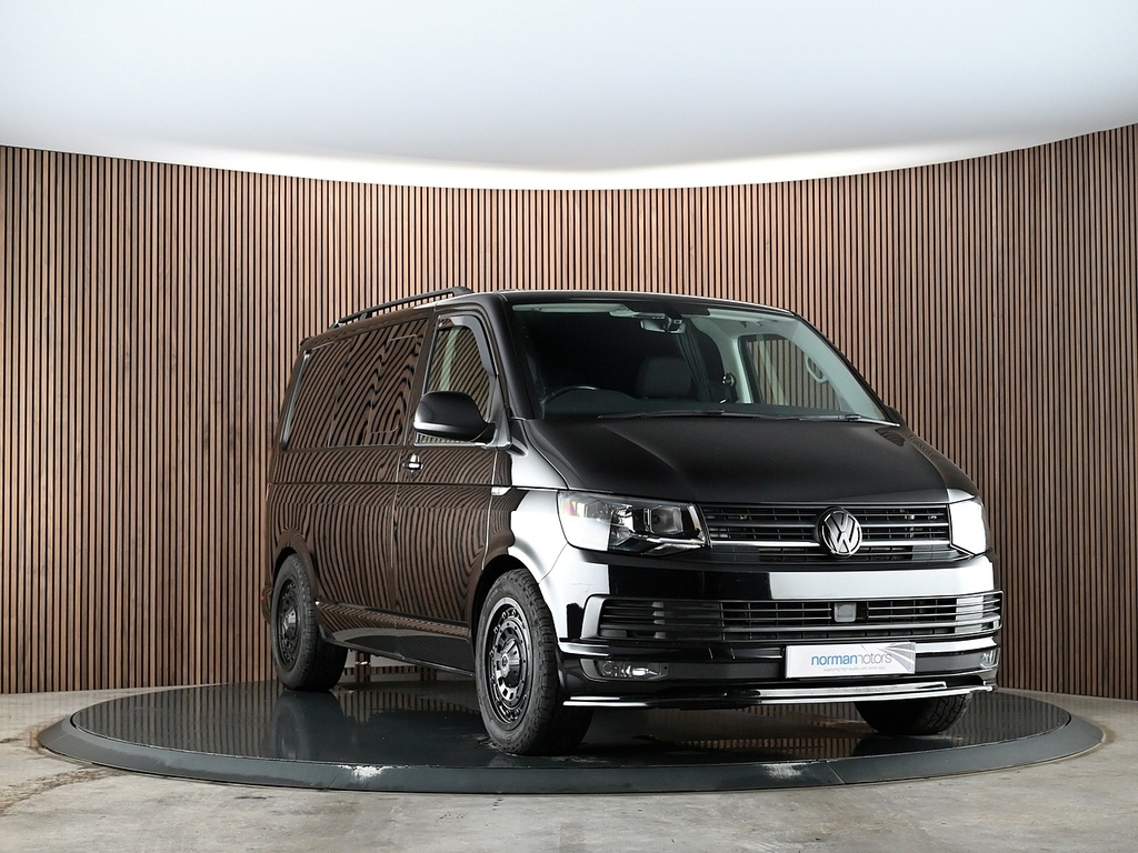 Volkswagen Transporter 2.0 Tdi T32 Bluemotion Tech Highline Kombi Double OW19GUF Black #4