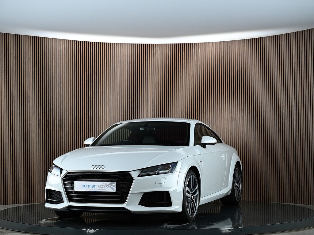 Audi TT Tfsi S Line Coupe 1.8 White #6
