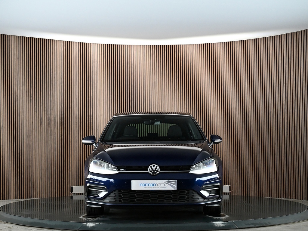 Volkswagen Golf 2.0 Tdi R-line Hatchback Dsg Euro 6 S KN18OFG Blue #4