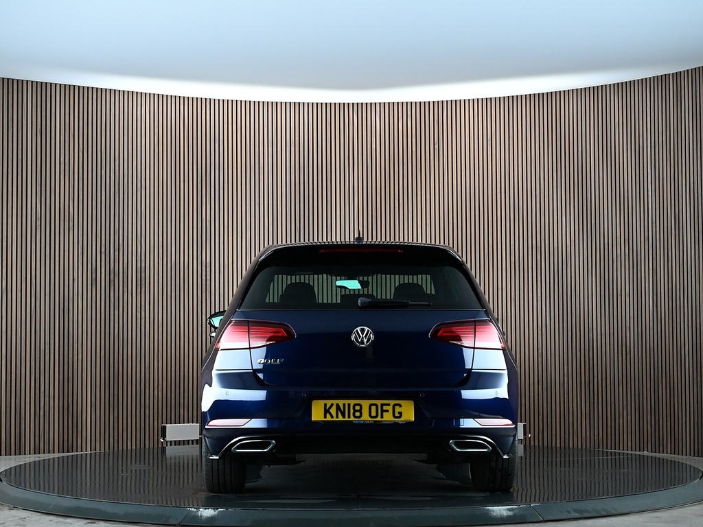Volkswagen Golf 2.0 Tdi R-line Hatchback Dsg Euro 6 S KN18OFG Blue #6