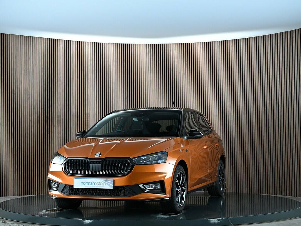 Skoda Fabia 1.0 Tsi Monte Carlo Hatchback Dsg Euro OE74WWO Orange #5