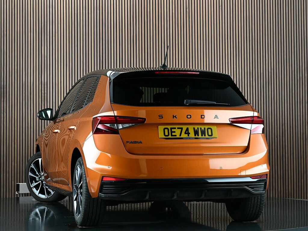 Skoda Fabia 1.0 Tsi Monte Carlo Hatchback Dsg Euro OE74WWO Orange #2