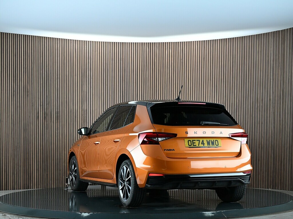 Skoda Fabia 1.0 Tsi Monte Carlo Hatchback Dsg Euro OE74WWO Orange #6