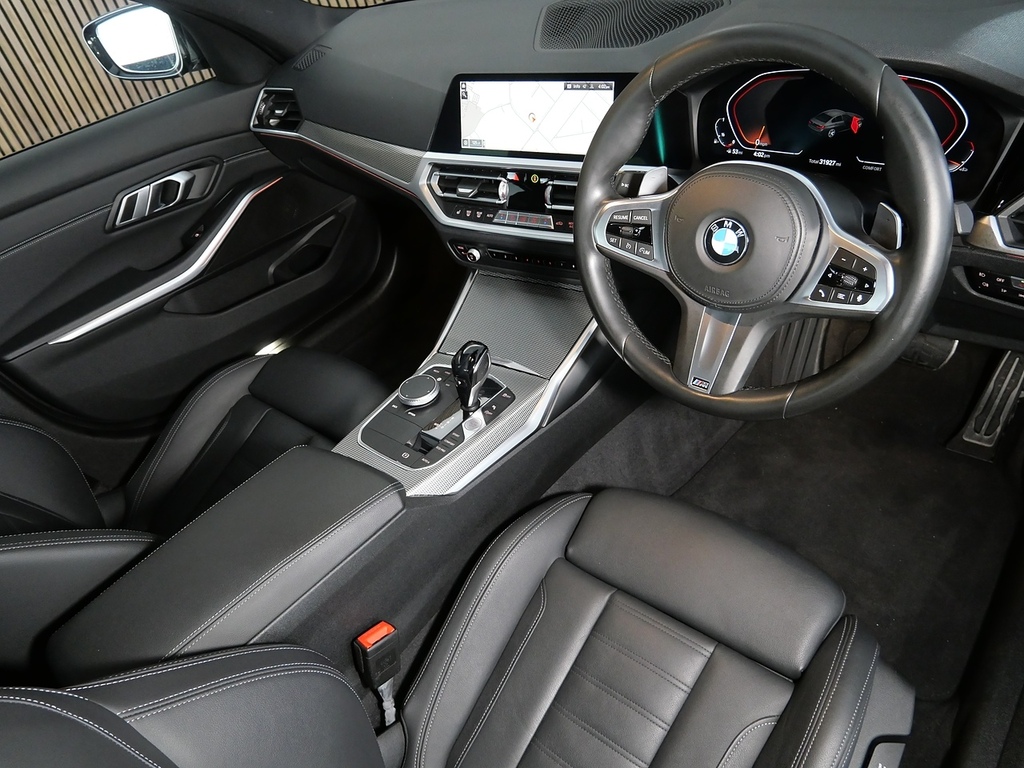 BMW 3 Series 2.0 320I M Sport Saloon Euro 6 S Grey #3