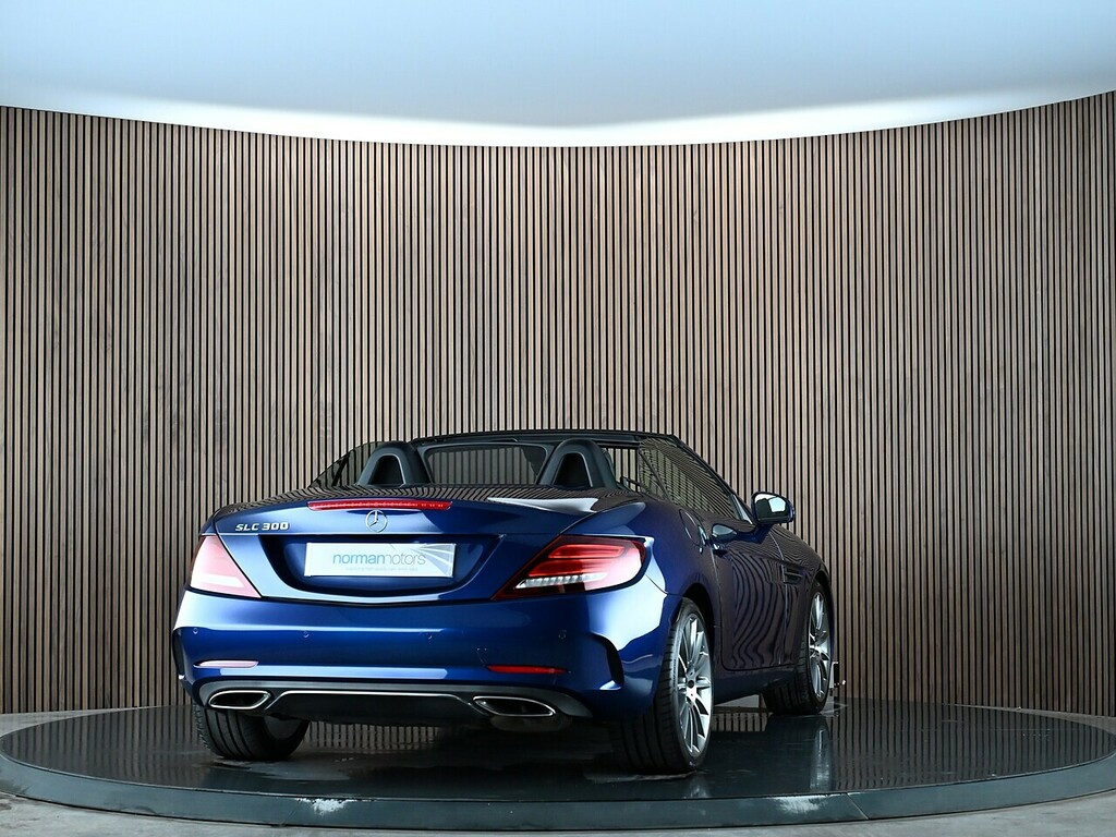 Mercedes-Benz SLC 2.0 Slc300 Amg Line Convertible G-troni Blue #6