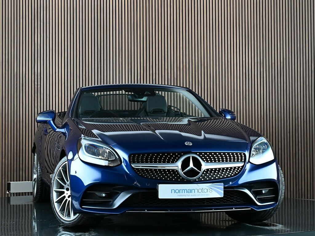 Mercedes-Benz SLC 2.0 Slc300 Amg Line Convertible G-troni Blue
