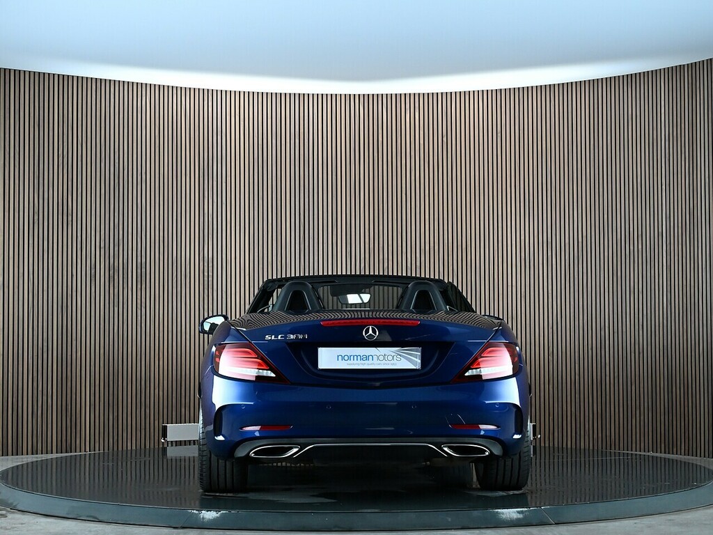 Mercedes-Benz SLC 2.0 Slc300 Amg Line Convertible G-troni Blue #5