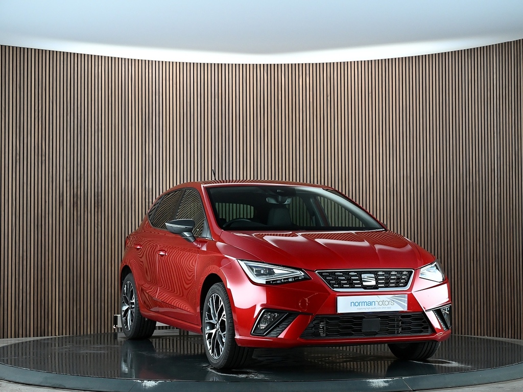 Seat Ibiza 1.0 Tsi Xcellence Hatchback Dsg Euro 6 YH75GWJ Red #4