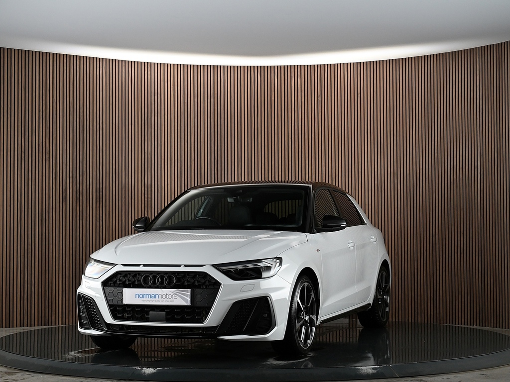 Audi A1 1.5 Tfsi 35 Black Edition Sportback S T White #6