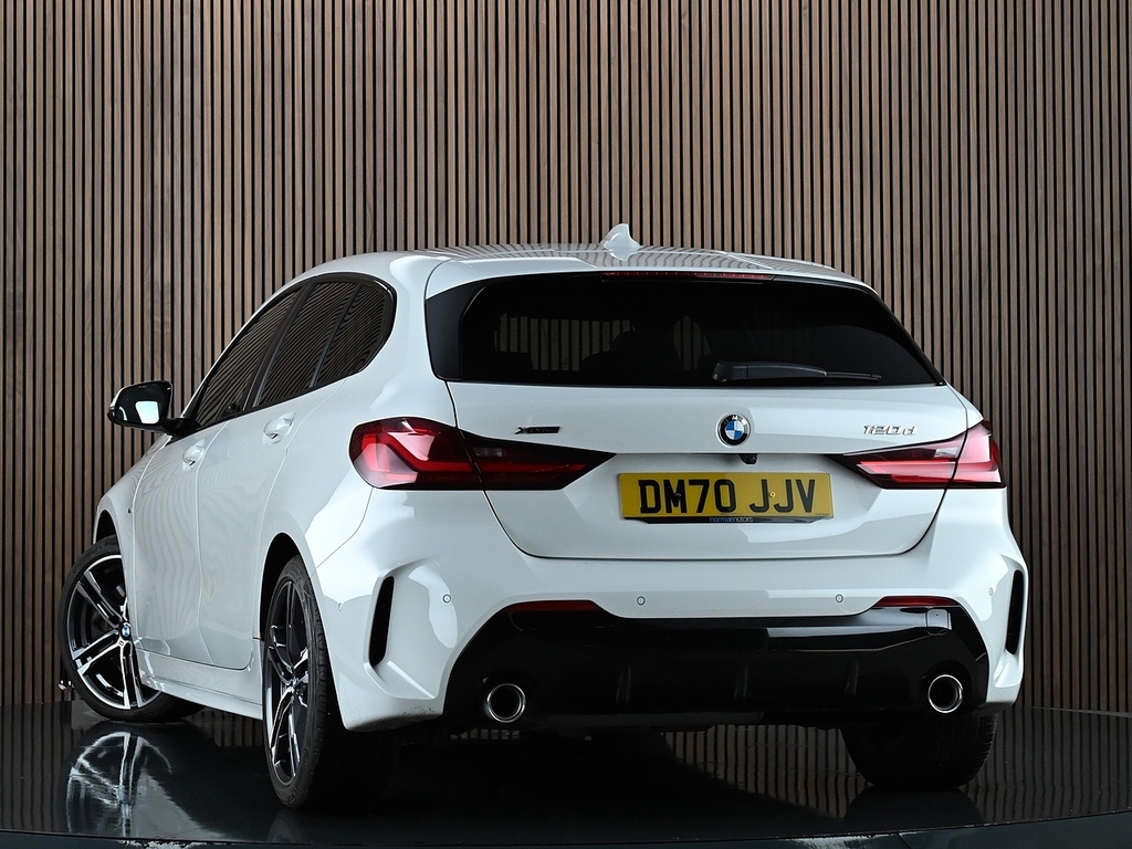 BMW 1 Series 2.0 120D M Sport Hatchback Xdrive White #2
