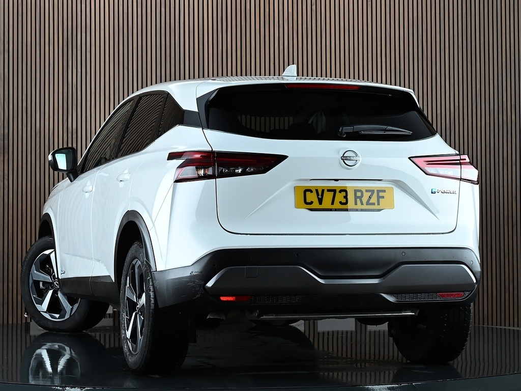 Nissan Qashqai 1.5 H E-power N-connecta Suv Hybrid Aut CV73RZF White #2