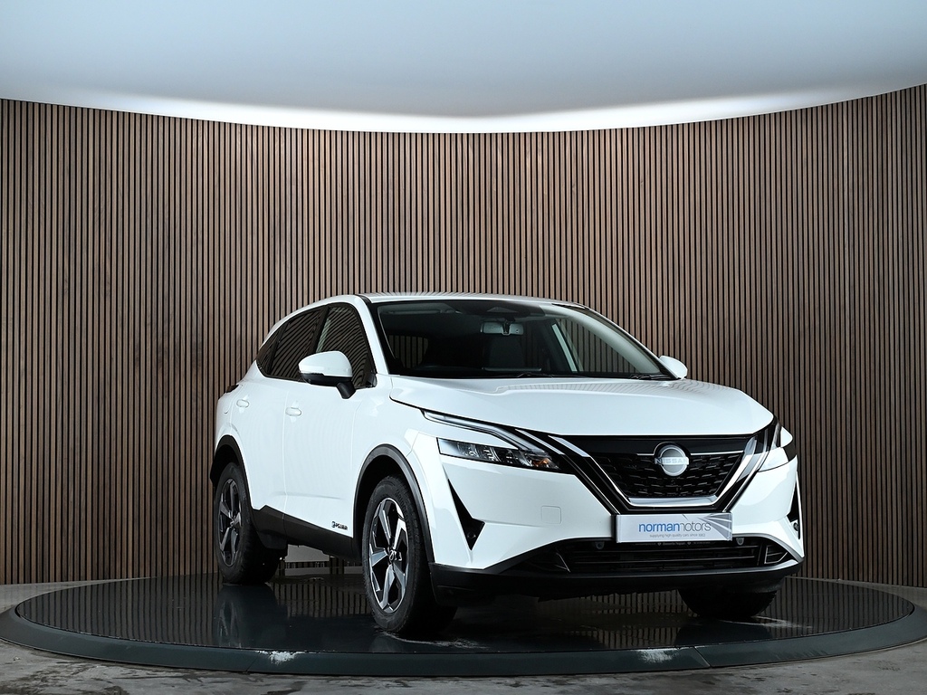 Nissan Qashqai 1.5 H E-power N-connecta Suv Hybrid Aut CV73RZF White #4