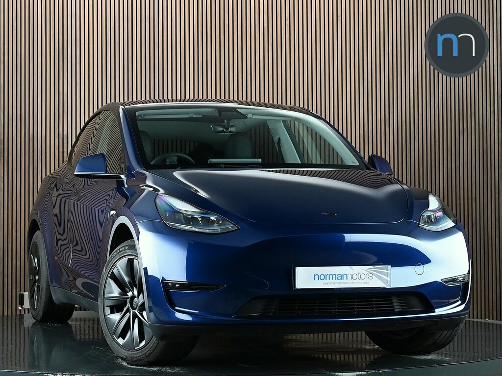 Tesla Model Y Dual Motor Long Range Suv 4Wde Blue