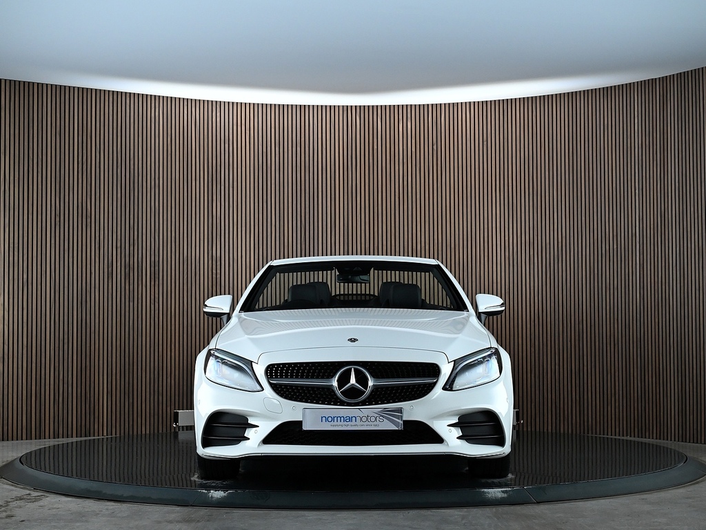 Mercedes-Benz C Class 1.5 C200 Mhev Amg Line Premium Cabriolet Pet White #4