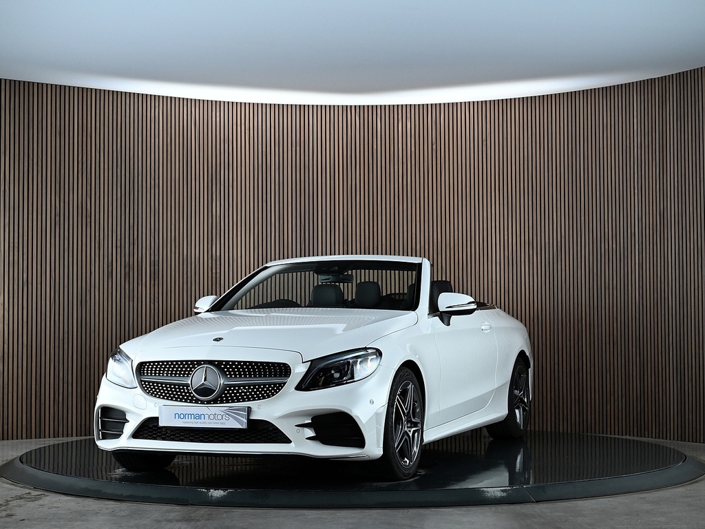Mercedes-Benz C Class 1.5 C200 Mhev Amg Line Premium Cabriolet Pet White #5