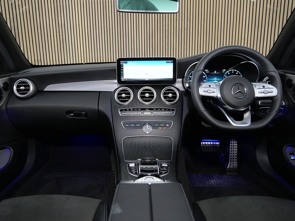 Mercedes-Benz C Class 1.6 C200d Amg Line Euro 6 Ss Blue #28