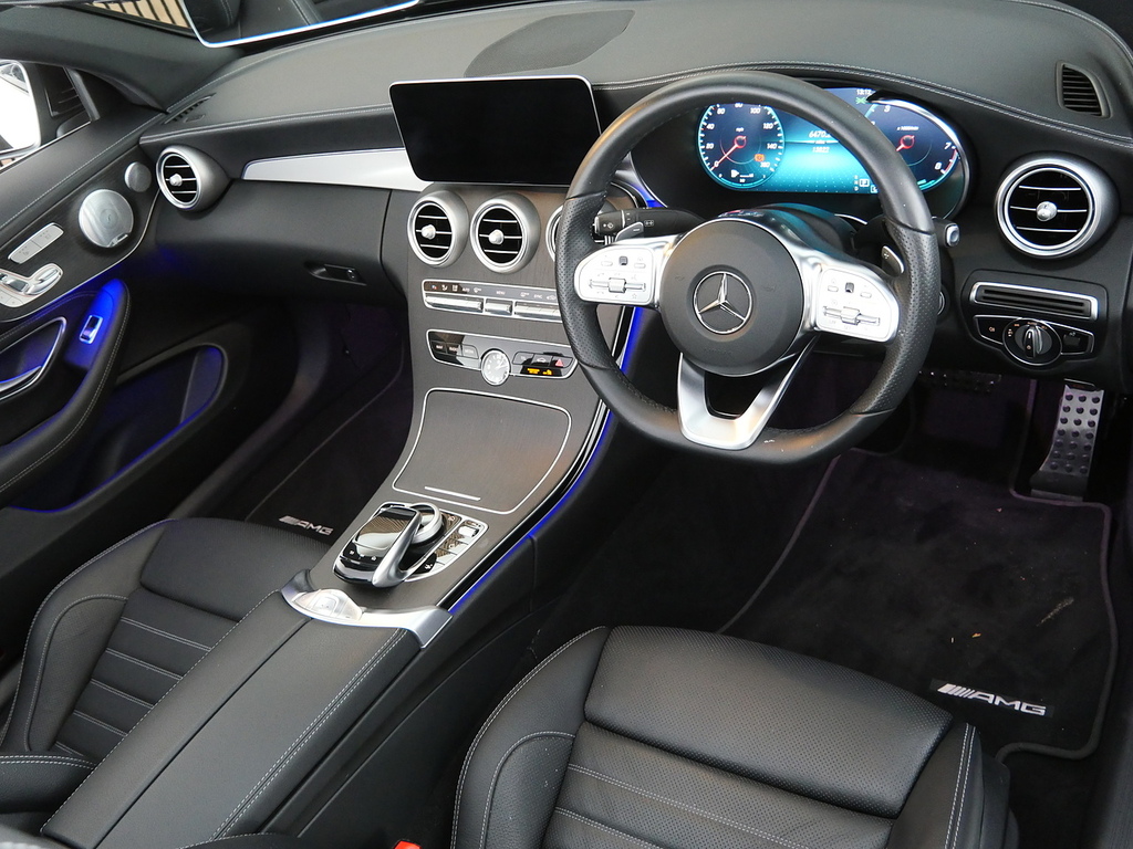 Mercedes-Benz C Class 2.0 C300 Mhev Amg Line Night Edition Premium Plus Black #3