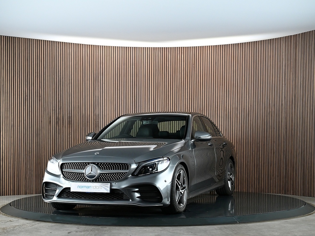 Mercedes-Benz C Class 1.6 C200d Amg Line Saloon Euro 6 Grey #5