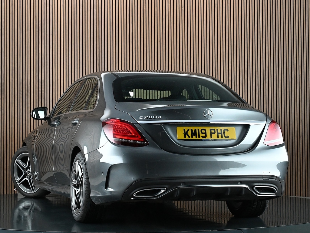 Mercedes-Benz C Class 1.6 C200d Amg Line Saloon Euro 6 Grey #2