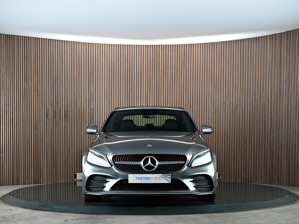 Mercedes-Benz C Class 1.6 C200d Amg Line Saloon Euro 6 Grey #4