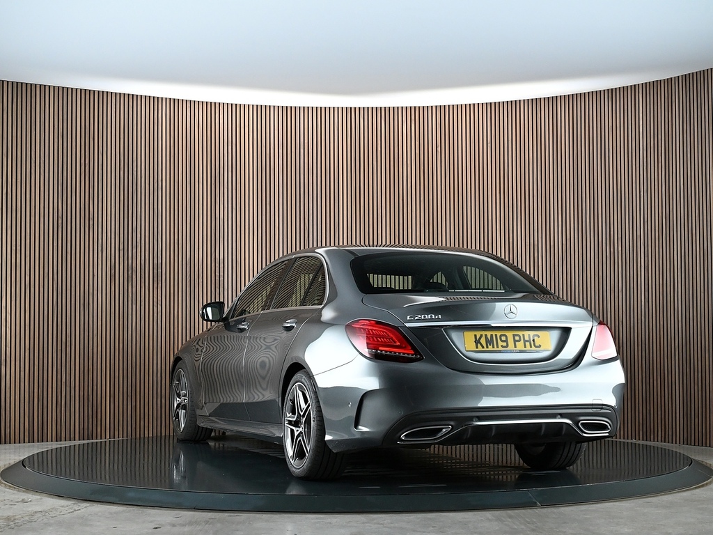 Mercedes-Benz C Class 1.6 C200d Amg Line Saloon Euro 6 Grey #6