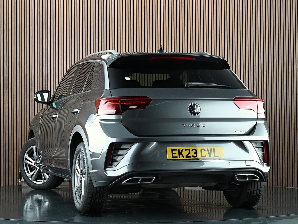 Volkswagen T-Roc 2.0 Tsi R-line Suv Dsg 4Motion Euro 6 Grey #2