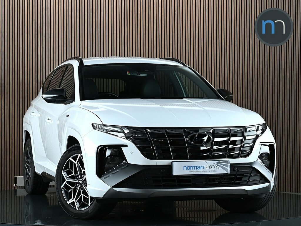 Hyundai Tucson 1.6 H T-gdi N Line Suv Hybrid Euro White
