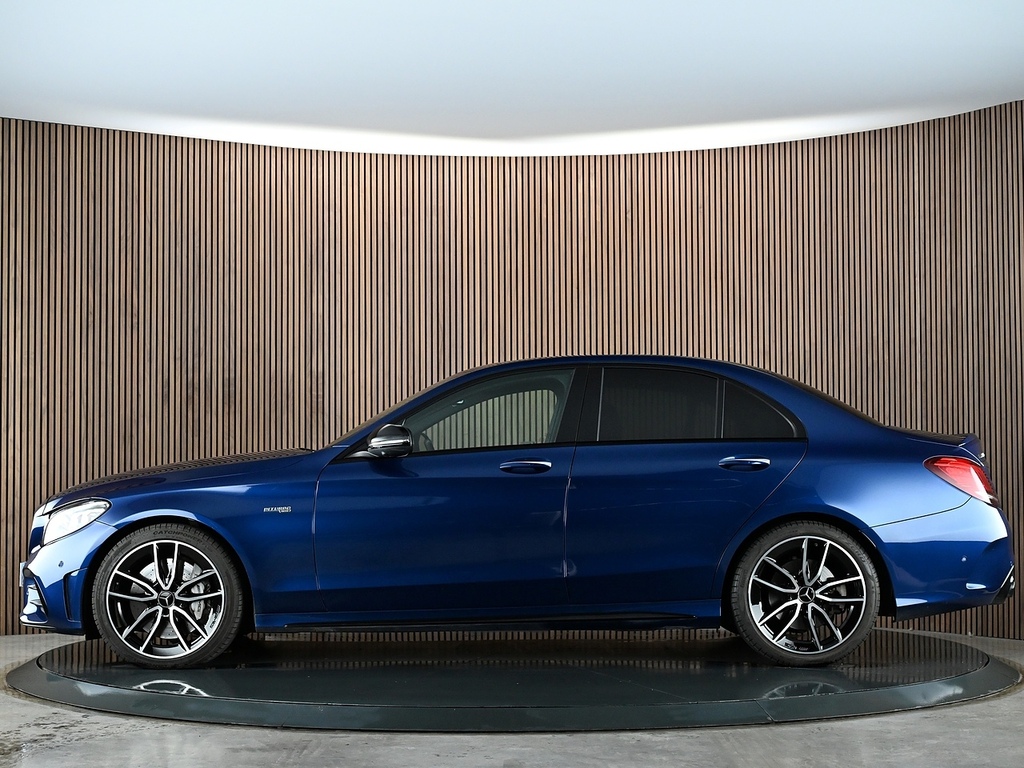 Mercedes-Benz C Class Amg Line Silver #9