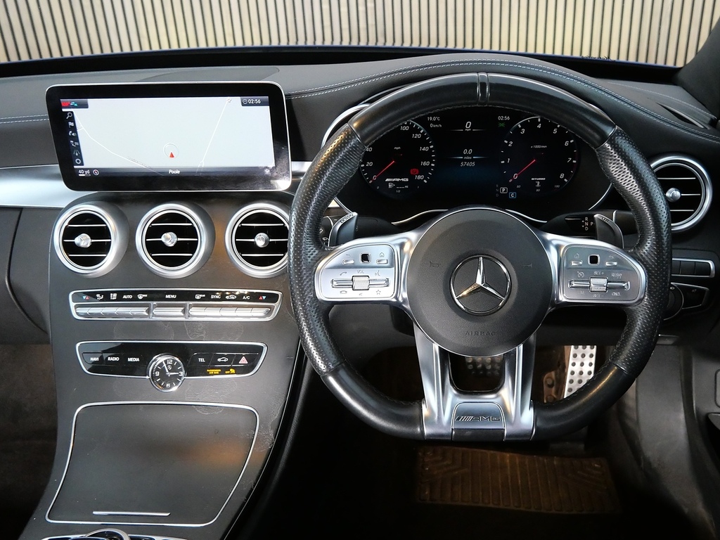 Mercedes-Benz C Class Amg Line Silver #22