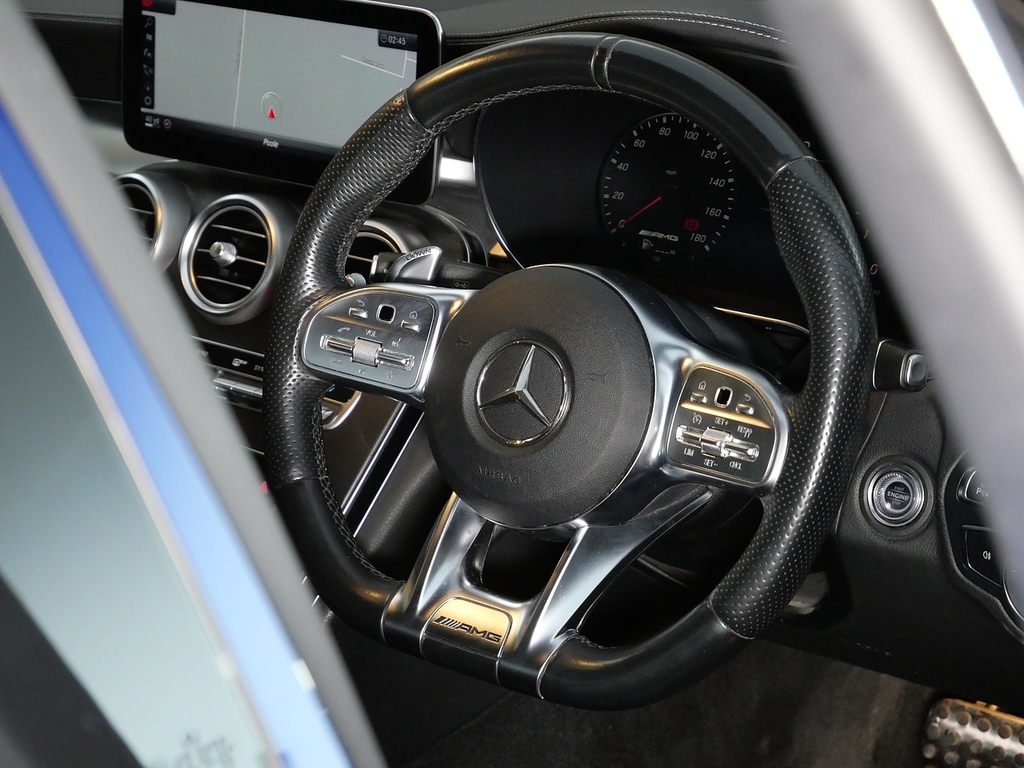 Mercedes-Benz C Class Amg Line Silver #18
