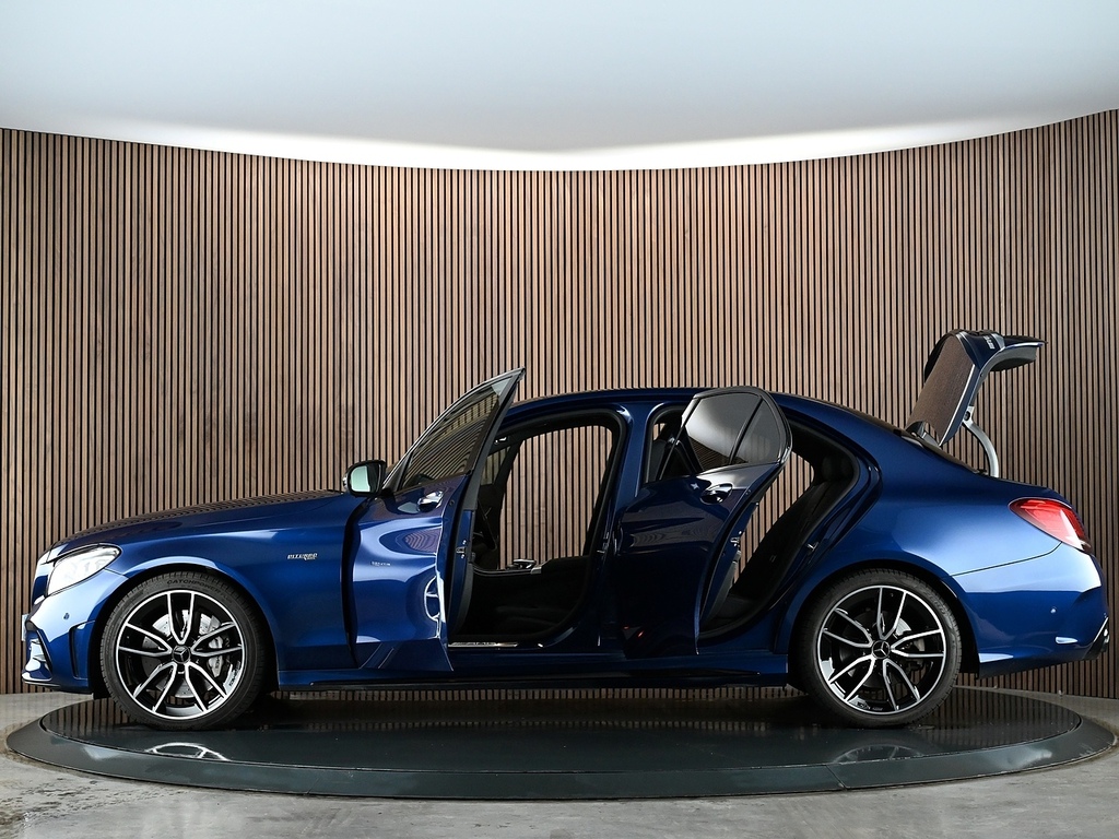 Mercedes-Benz C Class Amg Line Silver #16