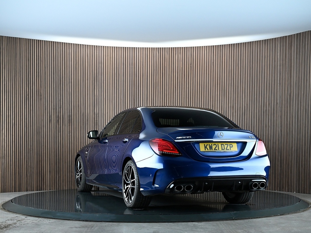 Mercedes-Benz C Class Amg Line Silver #6