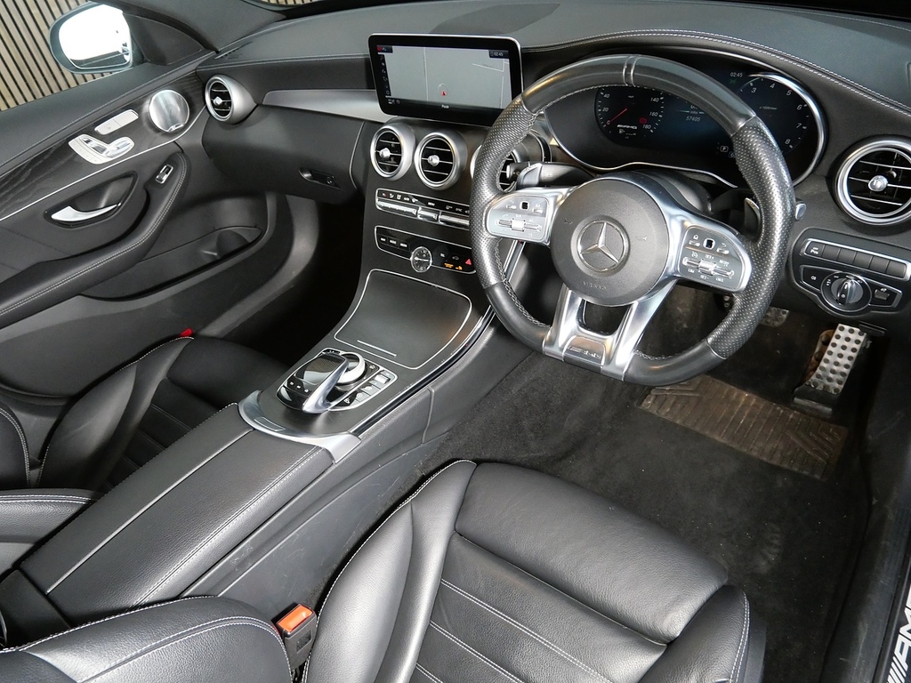 Mercedes-Benz C Class Amg Line Silver #3