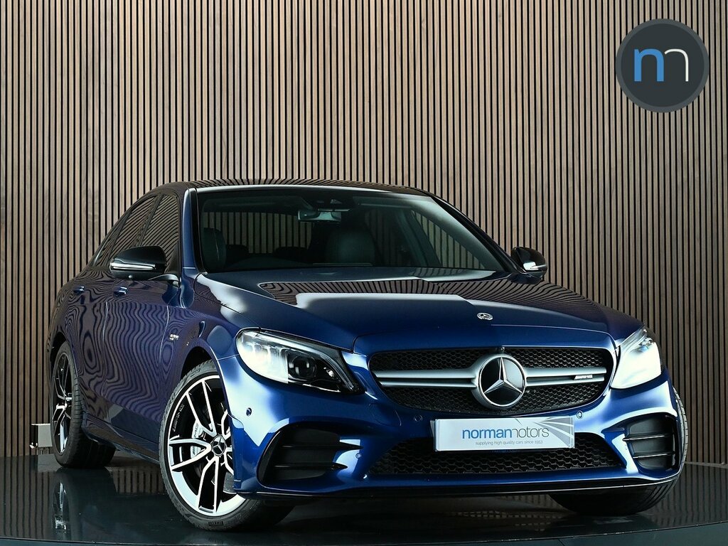 Mercedes-Benz C Class Amg Line Silver #1