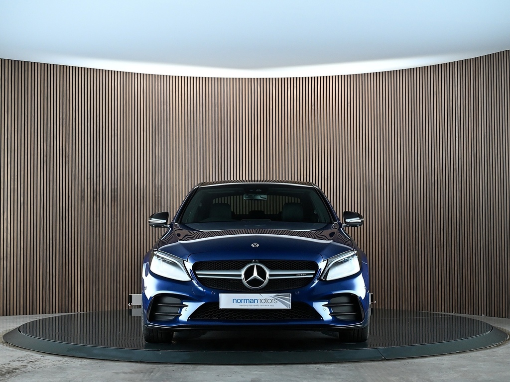 Mercedes-Benz C Class Amg Line Silver #5