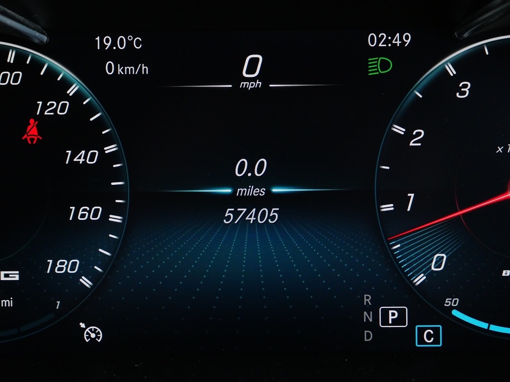 Mercedes-Benz C Class Amg Line Silver #44