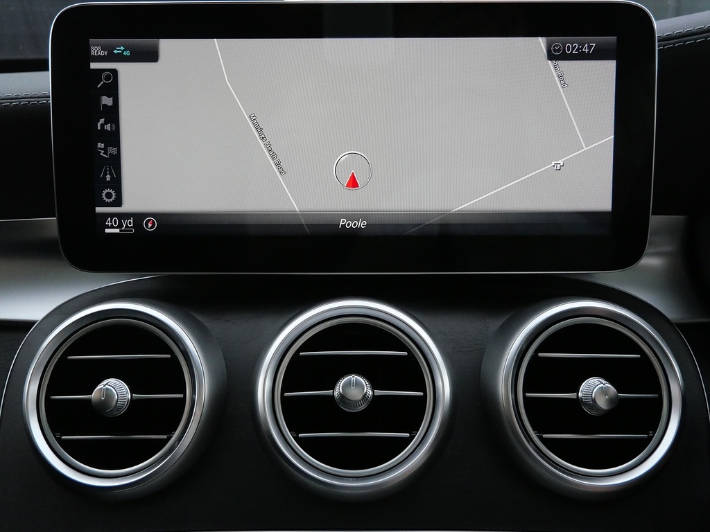 Mercedes-Benz C Class Amg Line Silver #20