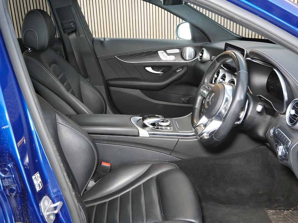 Mercedes-Benz C Class Amg Line Silver #25
