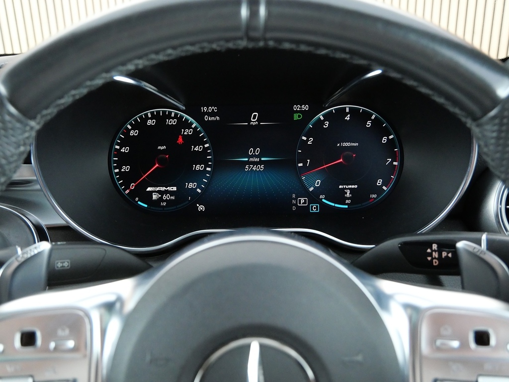 Mercedes-Benz C Class Amg Line Silver #19