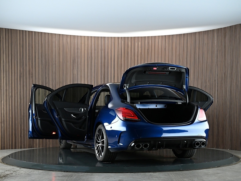 Mercedes-Benz C Class Amg Line Silver #13