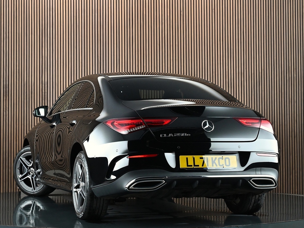 Mercedes-Benz CLA Class 1.3 Cla250e 15.6Kwh Amg Line Premium Coupe P Black #2