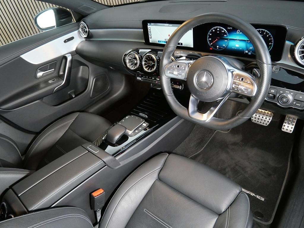 Mercedes-Benz CLA Class 1.3 Cla250e 15.6Kwh Amg Line Premium Coupe P Black #3