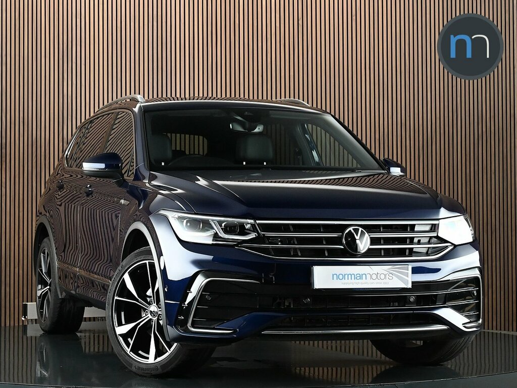 Volkswagen Tiguan Allspace 1.5 Tsi R-line Suv Dsg Euro 6 Ss 15 Blue