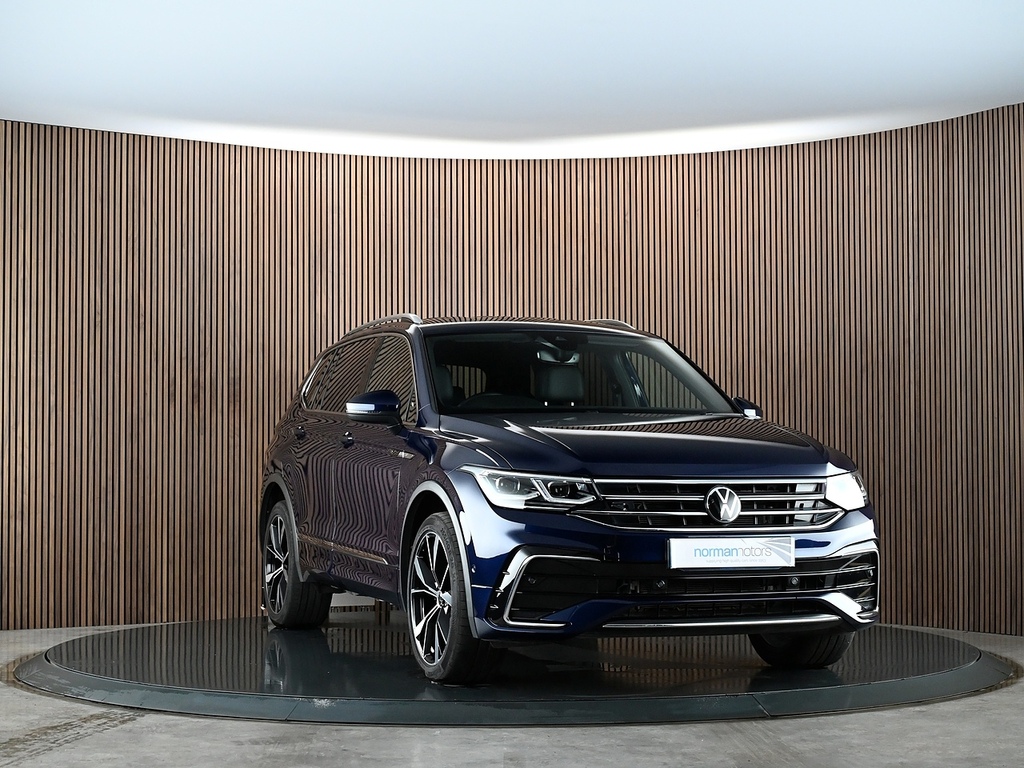 Volkswagen Tiguan Allspace 1.5 Tsi R-line Suv Dsg Euro 6 Ss 15 Blue #4
