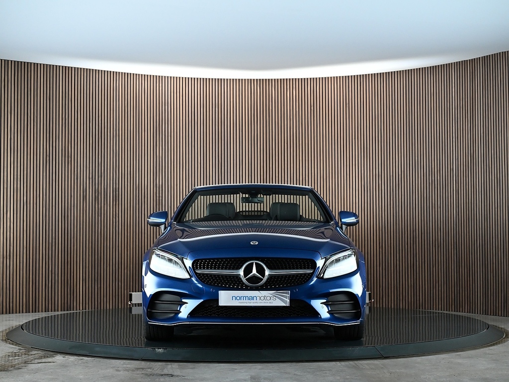 Mercedes-Benz C Class 1.5 C200 Mhev Amg Line Edition Cabriolet Petro Blue #4