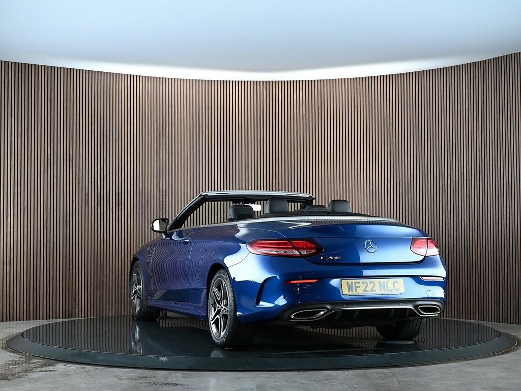 Mercedes-Benz C Class 1.5 C200 Mhev Amg Line Edition Cabriolet Petro Blue #5